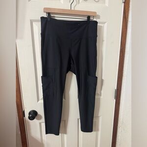 Old Navy Black High-Rise Leggings Size XL